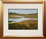 Struna Galleries of Brewster and Chatham, Cape Cod Offset Reproductions  - Purchase this *Marsh at Dusk Online!