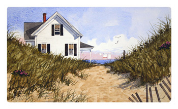 Struna Galleries of Cape Cod Original Copper Plate Engravings  - Purchase this Beach House Online!