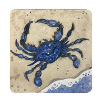 Struna Galleries of Cape Cod Original Copper Plate Engravings  - Purchase this Blue Crab Online!