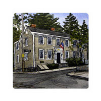 Struna Galleries of Cape Cod Original Copper Plate Engravings  - Purchase this Brimblecomb Inn Online!