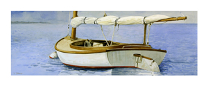 Struna Galleries of Cape Cod Giclee Reproductions  - Purchase this Chatham Cat  Online!