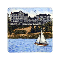 Struna Galleries of Cape Cod Original Copper Plate Engravings  - Purchase this Harborview Hotel Online!
