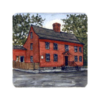 Struna Galleries of Cape Cod Original Copper Plate Engravings  - Purchase this Oldest House Online!