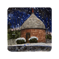 Struna Galleries of Cape Cod Original Copper Plate Engravings  - Purchase this Old Powder House - Winter Online!