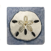 Struna Galleries of Brewster and Chatham, Cape Cod Original Copper Plate Engravings  - Purchase this *Sand Dollar - Blue Online!