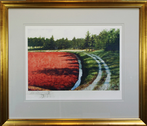 Struna Galleries of Brewster and Chatham, Cape Cod Giclee Reproductions  - Purchase this Bogs Edge Remarque Online!