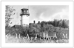 Struna Galleries of Cape Cod Offset Reproductions  - Purchase this Chatham Light At The Top Online!