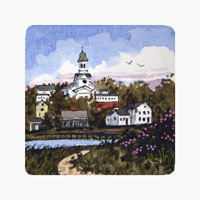 Struna Galleries of Cape Cod Original Copper Plate Engravings  - Purchase this Uncle Tims Bridge Online!