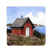 Struna Galleries of Brewster and Chatham, Cape Cod Original Copper Plate Engravings  - Purchase this Billingsgate Online!