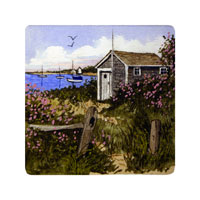 Struna Galleries of Brewster and Chatham, Cape Cod Original Copper Plate Engravings  - Purchase this Chatham Roses Online!