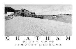 Struna Galleries of Brewster and Chatham, Cape Cod Offset Reproductions  - Purchase this Chatham Fish Pier Poster Online!