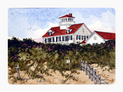 Struna Galleries of Brewster and Chatham, Cape Cod 5 x 7 inch Original Copper Plate Engravings Store