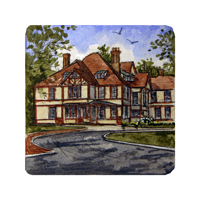 Struna Galleries of Brewster and Chatham, Cape Cod Original Copper Plate Engravings  - Purchase this Highfield Hall Online!