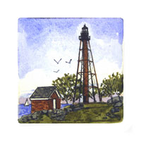 Struna Galleries of Brewster and Chatham, Cape Cod Original Copper Plate Engravings  - Purchase this Marblehead Light Online!