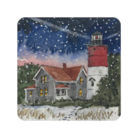 Struna Galleries of Brewster and Chatham, Cape Cod Original Copper Plate Engravings  - Purchase this *Nauset - Winter Online!