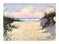 Struna Galleries of Brewster and Chatham, Cape Cod Giclee Reproductions  - Purchase this North Beach Breakers Online!