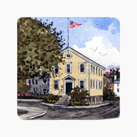 Struna Galleries of Brewster and Chatham, Cape Cod Original Copper Plate Engravings  - Purchase this Old Town House Online!