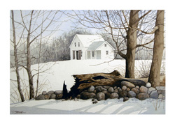 Struna Galleries of Brewster and Chatham, Cape Cod Giclee Reproductions  - Purchase this Sugar Snow Online!