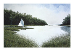 Struna Galleries of Brewster and Chatham, Cape Cod Offset Reproductions  - Purchase this Town Cove Online!